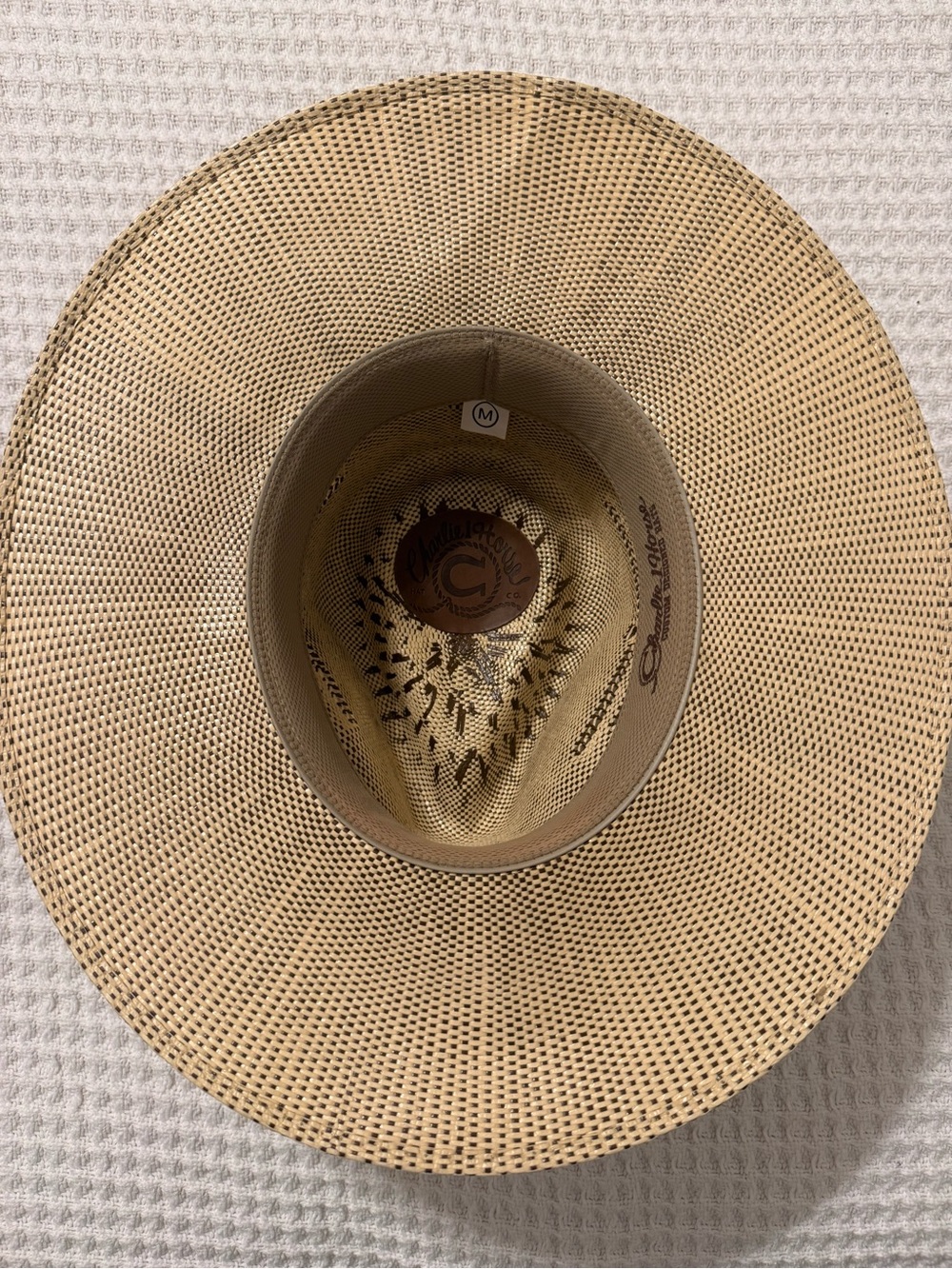 Charlie 1 Horse Mexico Shore Woven Straw Hat - Picture 4 of 4